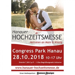 Ausstellung 'Hanauer Hochzeitsmesse' 2018