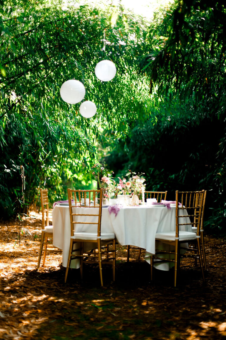 Asia meets Provence - Hochzeitsinspiration - Styled Shooting - Tischdekoration