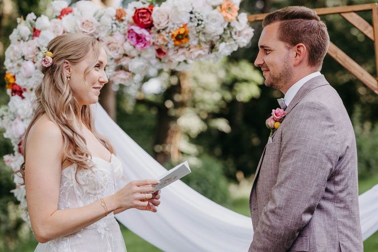 Gegenseitige Hochzeitsversprechen